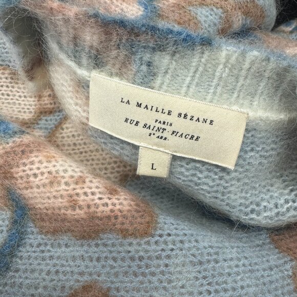 Sezane HÉLÈNE JUMPER Floral Print - Picture 12 of 13